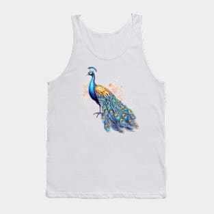 Colorful Peacock #2 Tank Top